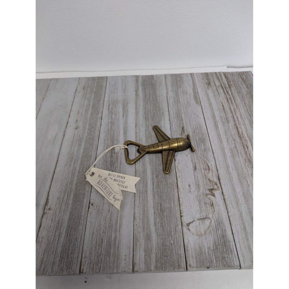 Airplane-Shaped Bottle Opener By Kate Aspen